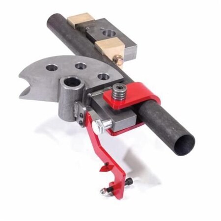 Edwards Pipe Bender Die, 38 In, Sch 40 Maximum Wall Thickness, 312 In Bend Radius, Machine PBD90/.375X3.5